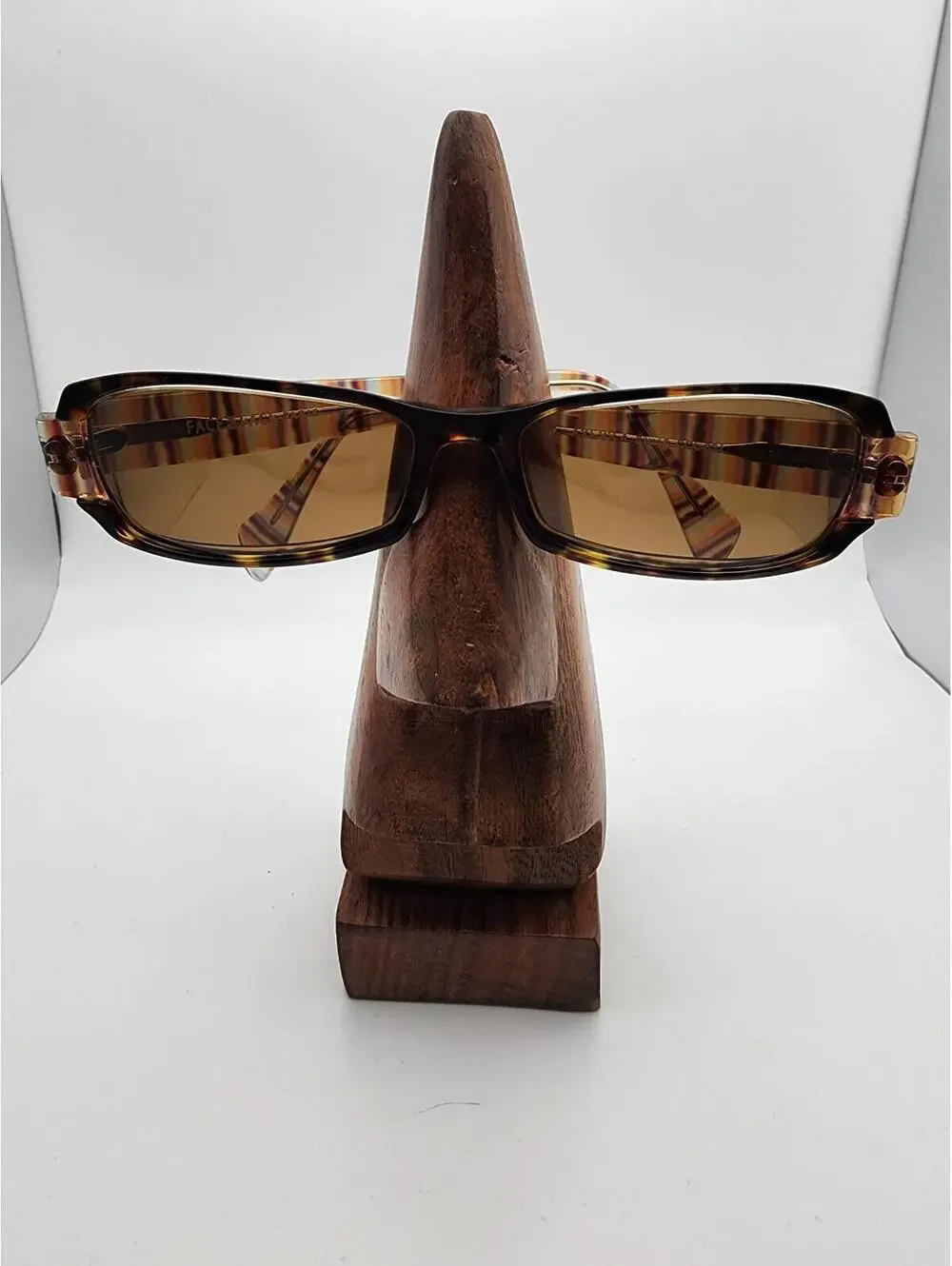 Face a Face Brown Tortoise Rectangular Prescription Sunglasses Frames